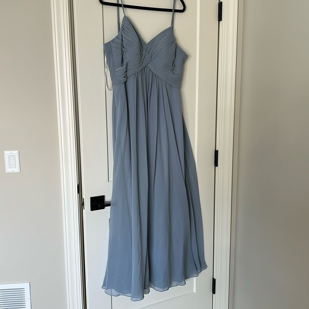 Azazie Blue Bridesmaid Dress